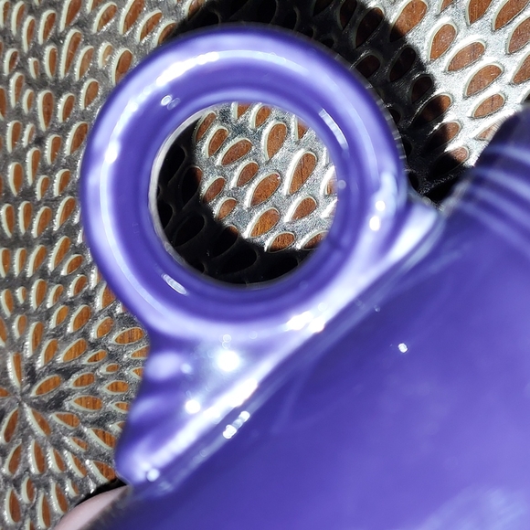 FiestaWare set of 2 mugs in the color Eggplant GUC! - Picture 11 of 12